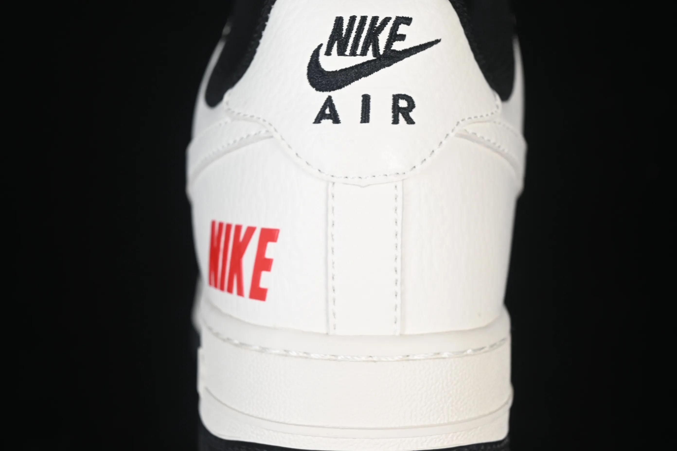 All categories Nk Air Force 1 Air Force series Nk Air Force 1 Low Air Force low-top Nike Air Force 1'07 Low beige black and red contrast Air Force 1 low-top casual sneakers MM3399-813